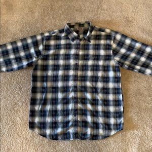 Women’s plaid button down